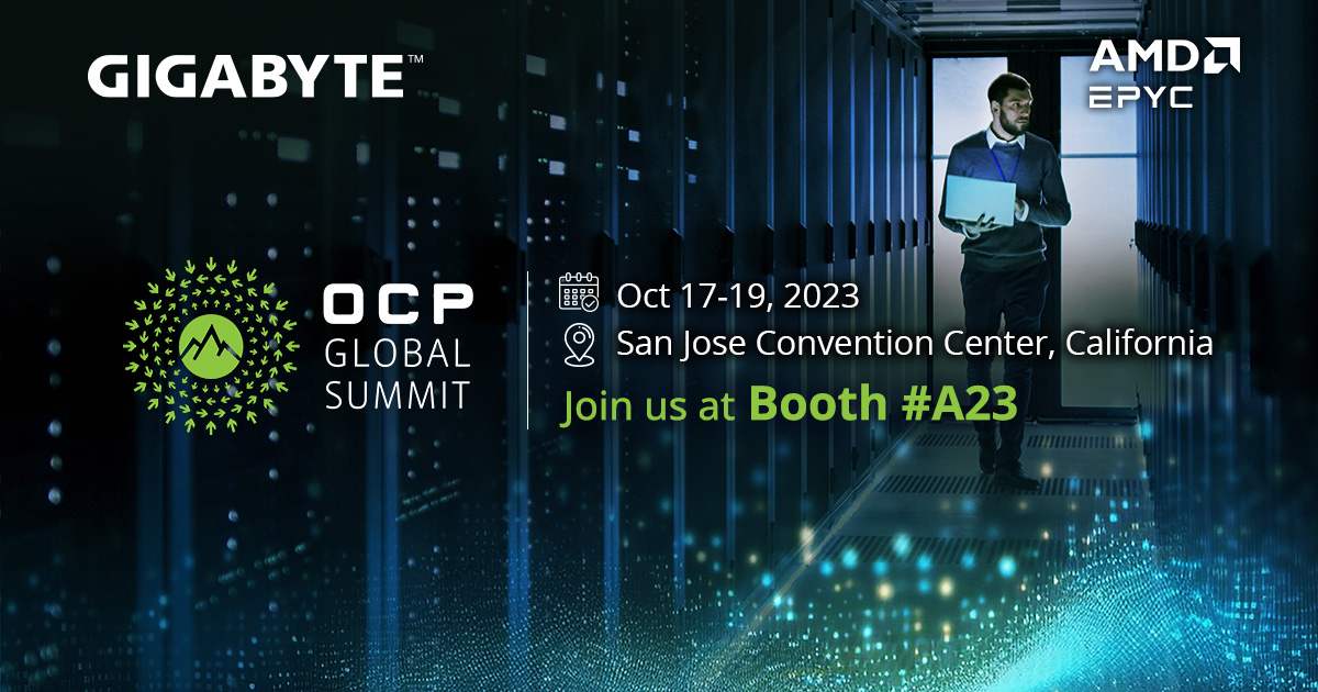 GIGABYTE Exhibits at the San Jose OCP Global Summit and Announces new