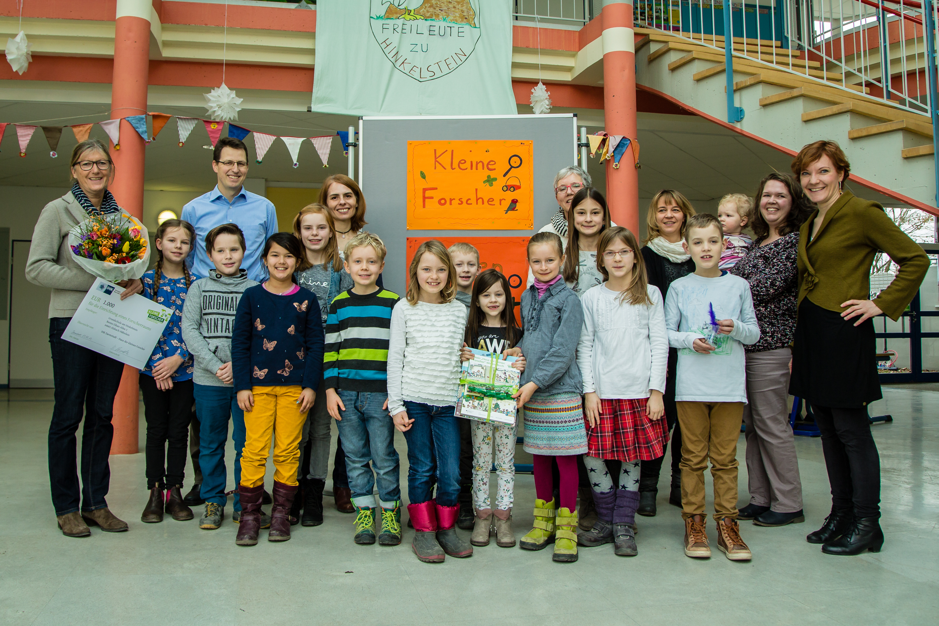 "Haus der kleinen Forscher" Schule am Hinkelstein gewinnt