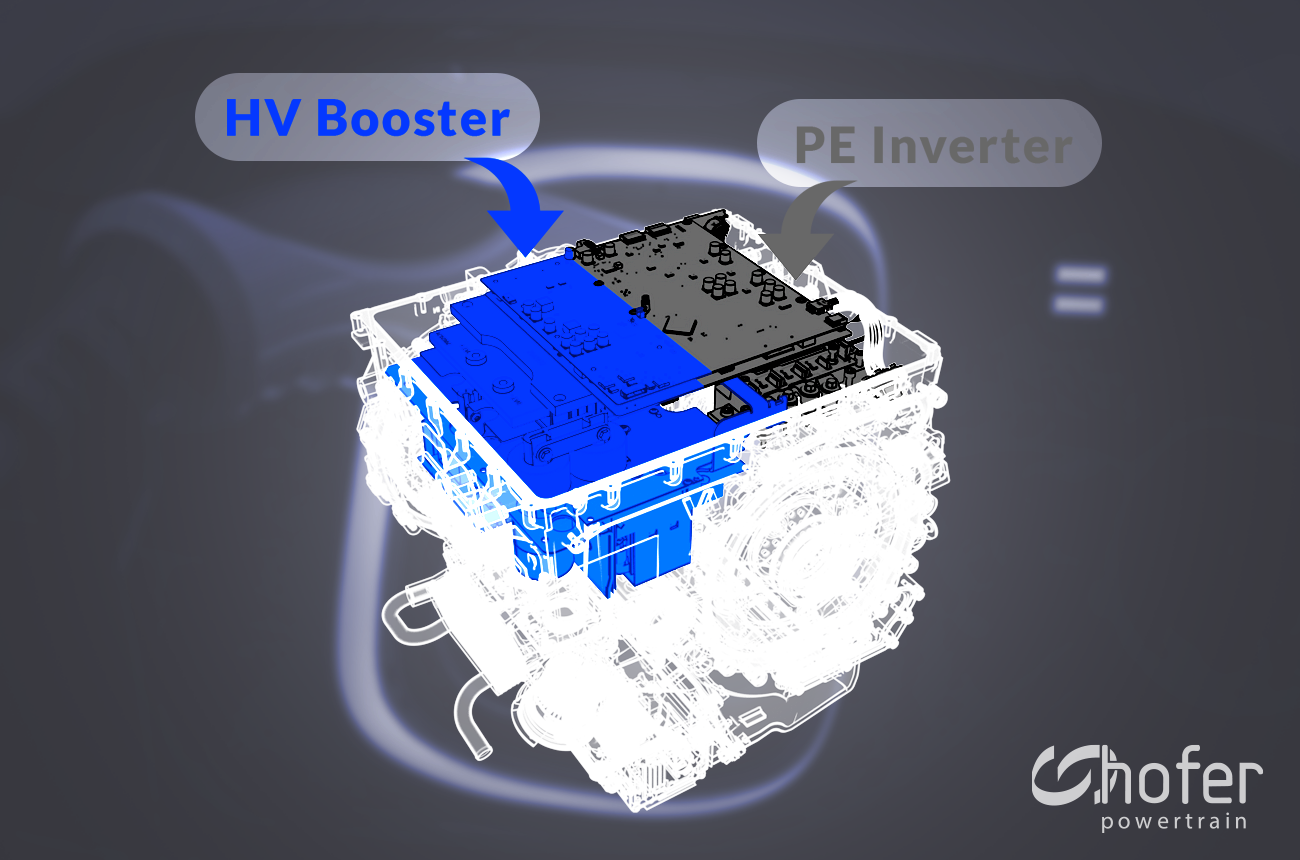 The new costeffective, integrated HV booster technology makes charging