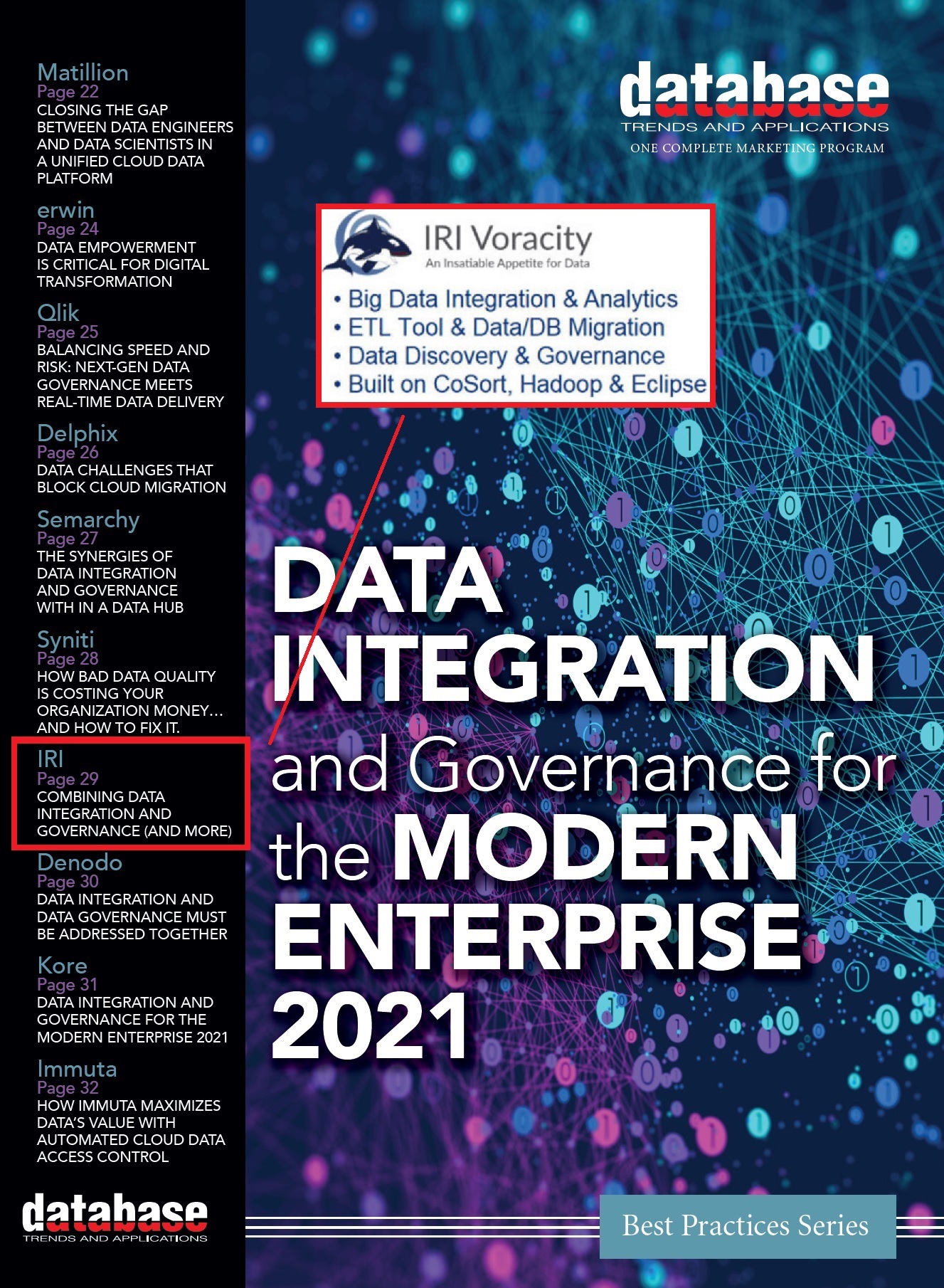 Dbta Datenintegration und Datenmanagement DBTA listet wichtigste Funktionen ...