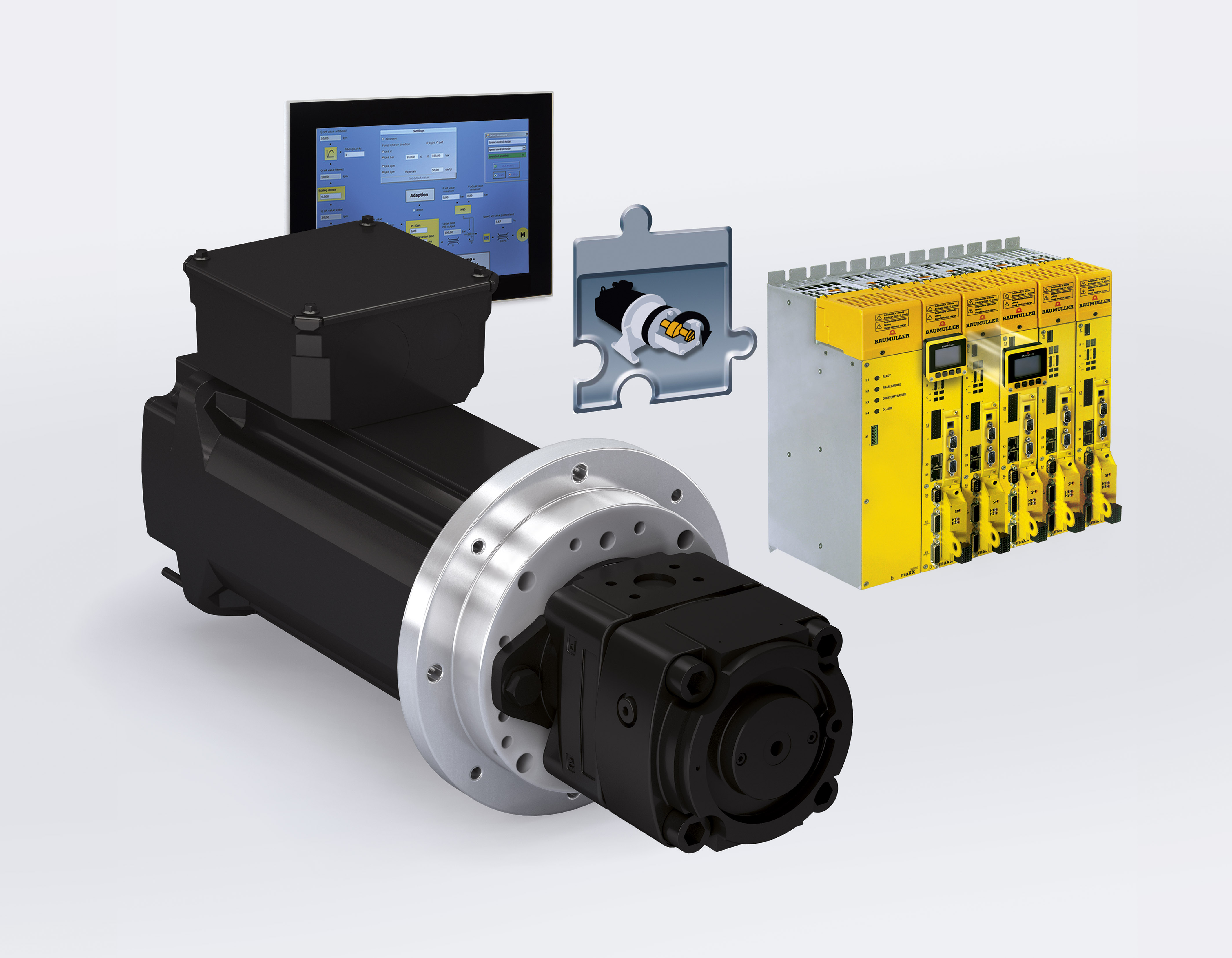 New Baumüller Servo Pump Software Reduces Initial Costs, Baumüller