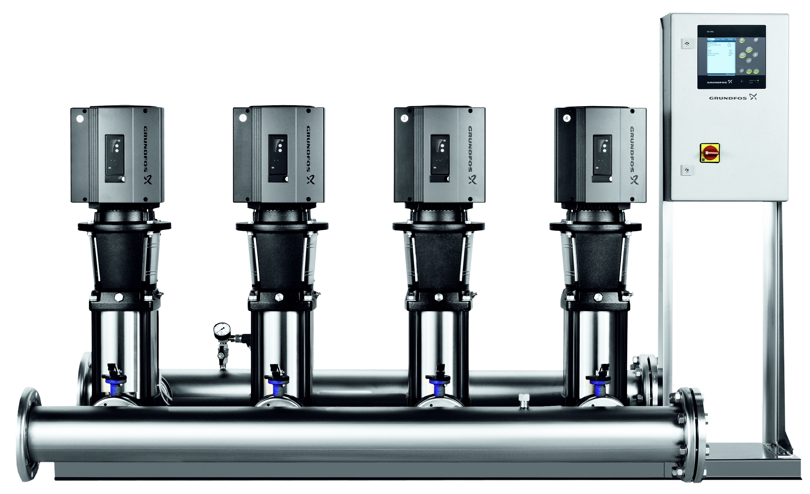 Grundfos auf der Achema das interaktionsfähige Pumpensystem, Grundfos
