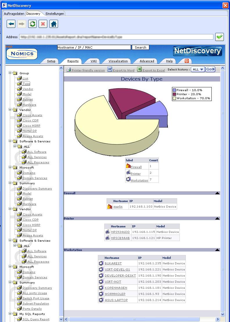 Neuheit! - NetDiscovery - USB-Stick rein, Infrastruktur raus!, Nomics ...