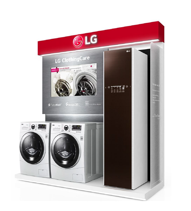 Wäschepflege endlich komplett: LG Styler macht der Wäsche Dampf, LG