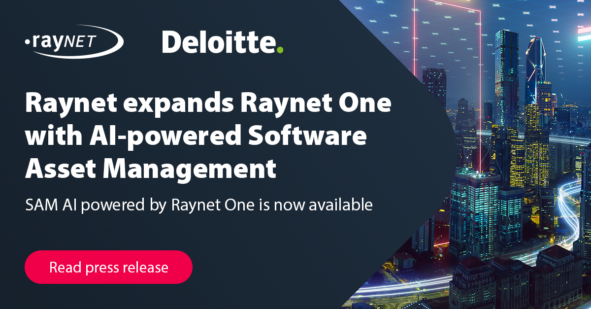 Raynet expands Raynet One with AI-powered Software Asset Management ...