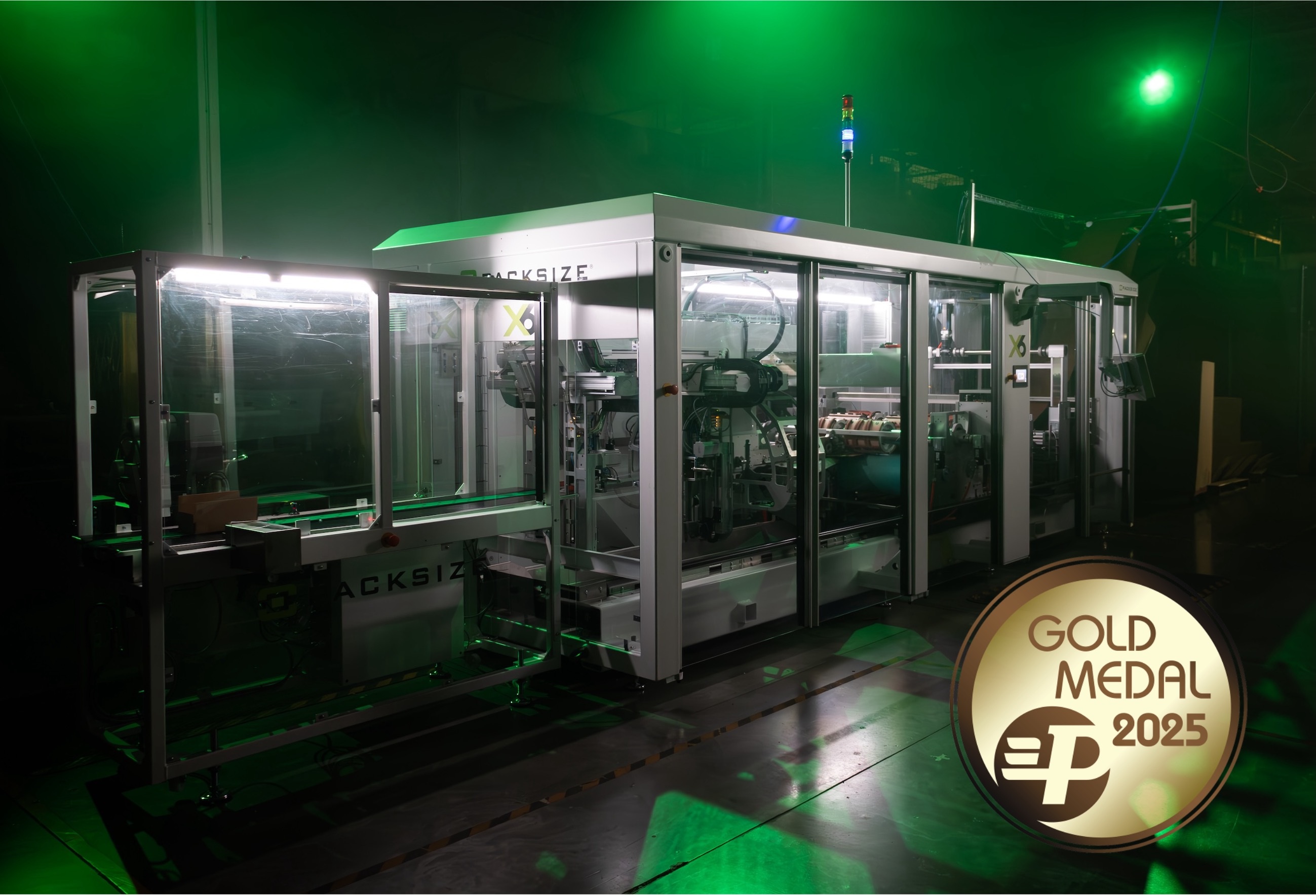 Packsize triumphiert: X6™ gewinnt die begehrte MODERNLOG Goldmedaille 2025!