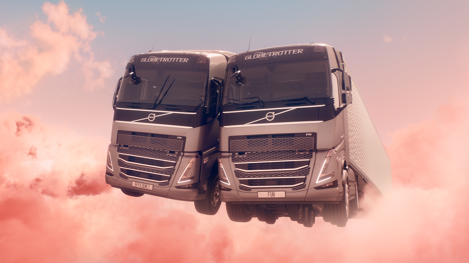 Zwei Volvo Fh Verlieben Sich Im Neuen Film Hals Ber Kopf Ineinander Volvo Group Trucks Central