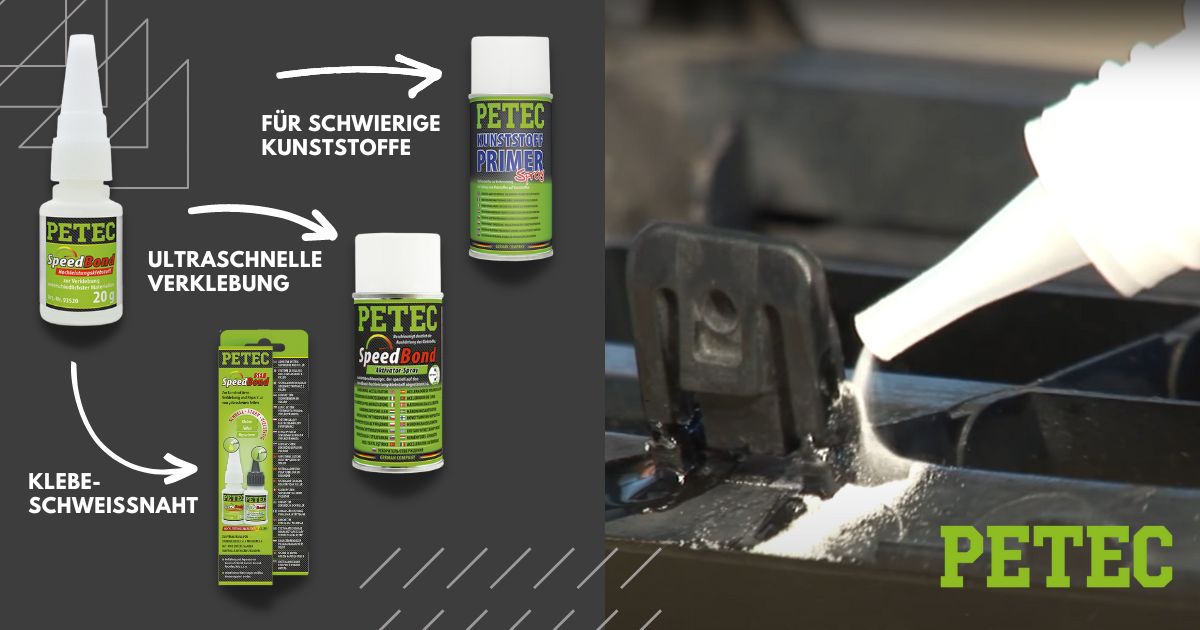Sekundenkleber richtig anwenden und kombinieren, PETEC Verbindungstechnik GmbH, Story PresseBox
