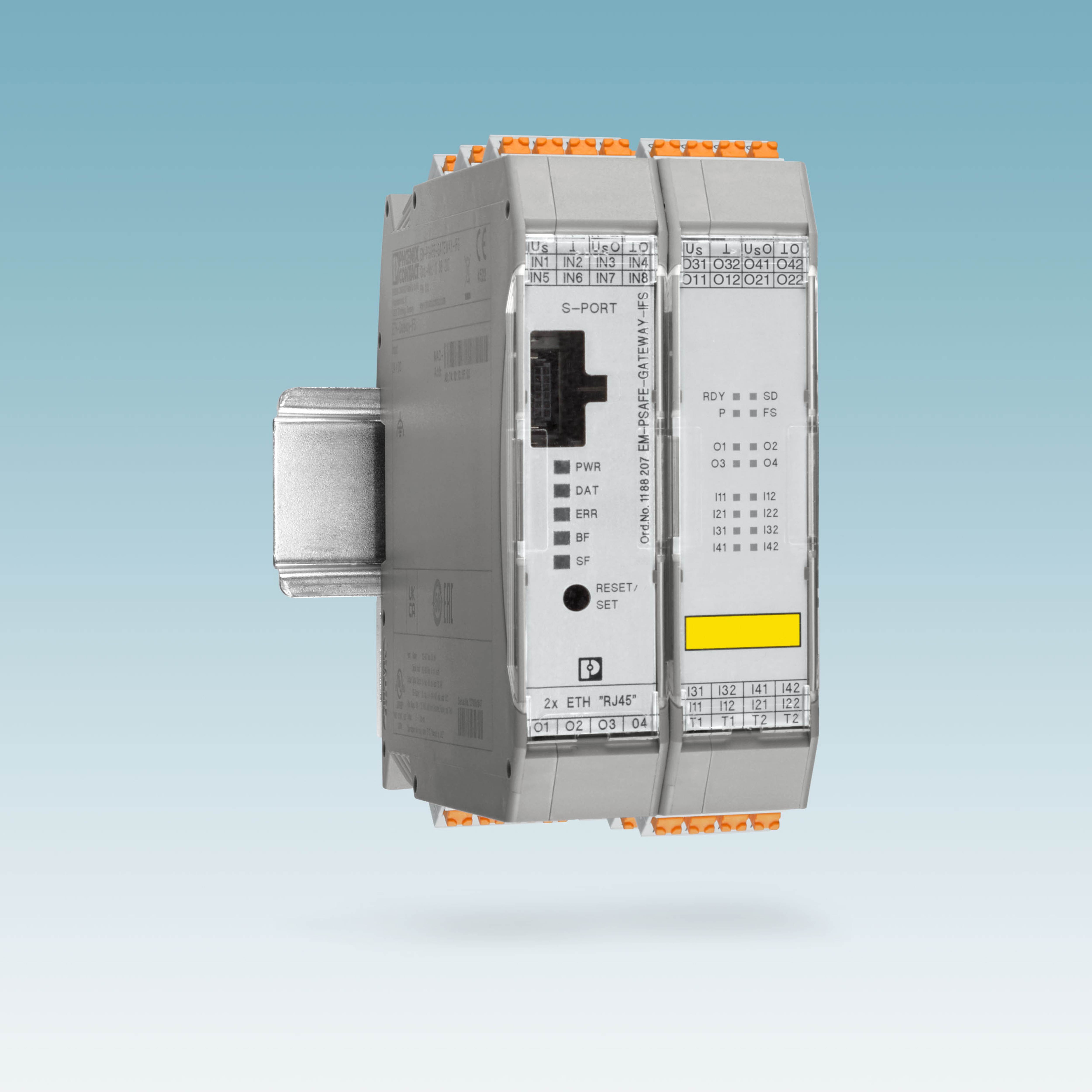 IFS Profisafe Gateway für die einfache Netzwerkintegration von bis zu ...