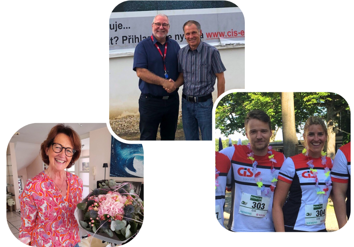 Jubilare der CiSGruppe Wir gratulieren zu insgesamt 65 Jahren