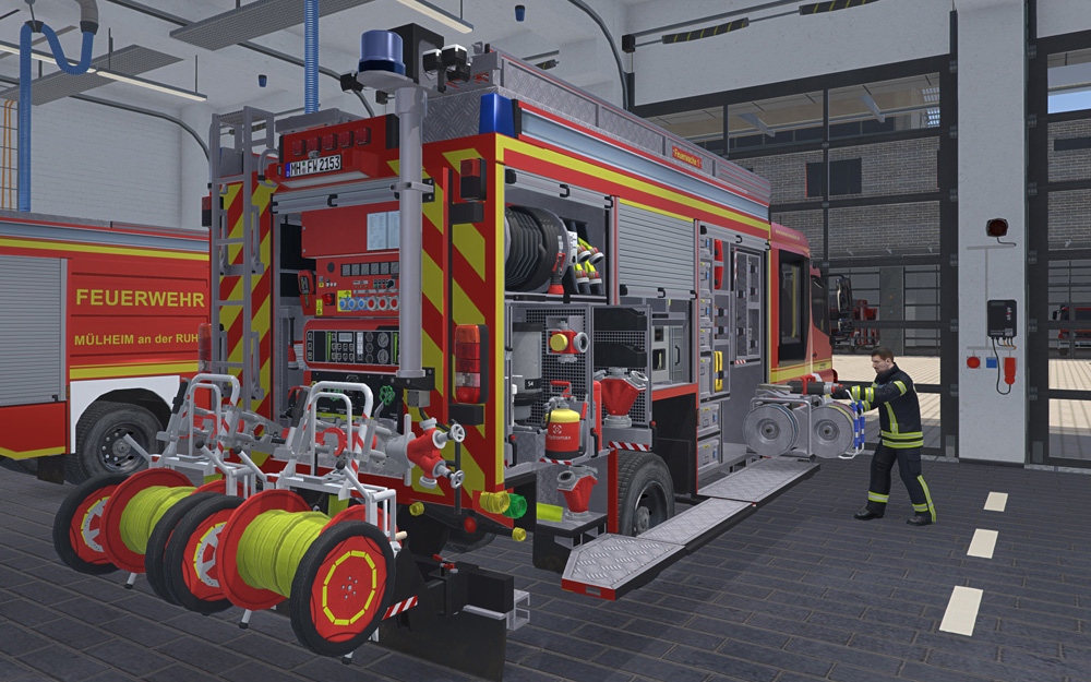 With siren and blue light: Emergency Call 112 - The Fire Fighting Simulation  deploys, Aerosoft GmbH, Story - PresseBox