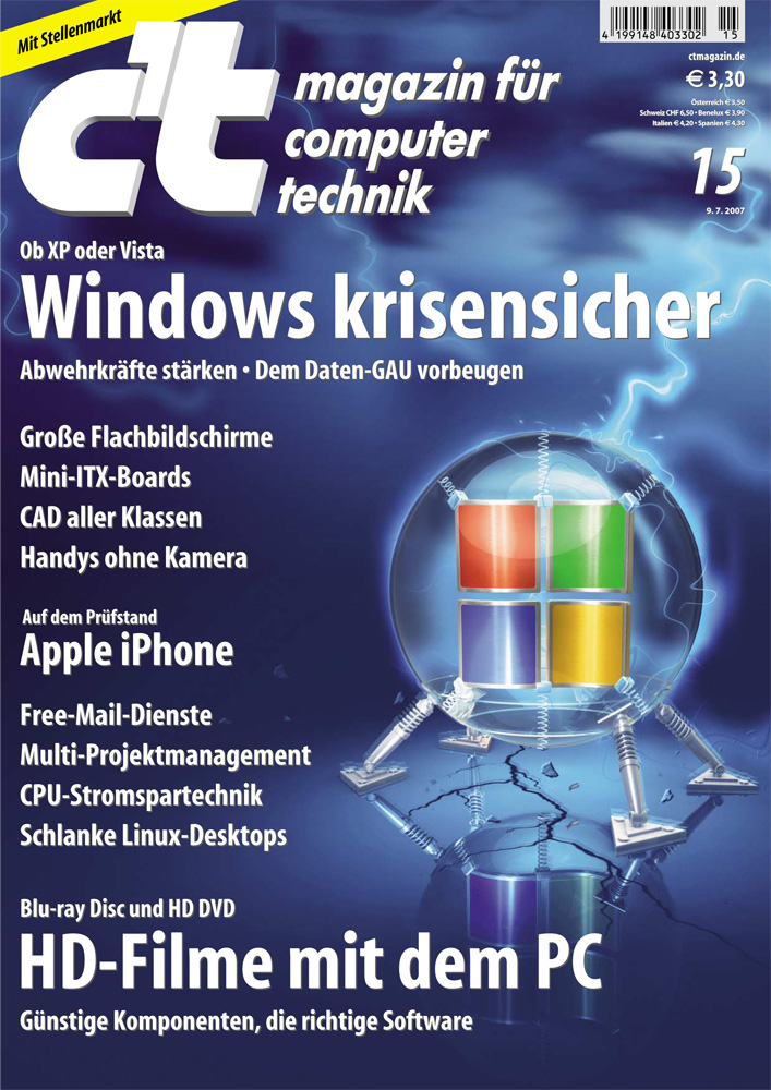 AWA 2007: Computermagazin c't überzeugt IT-Entscheider, Heise Gruppe ...