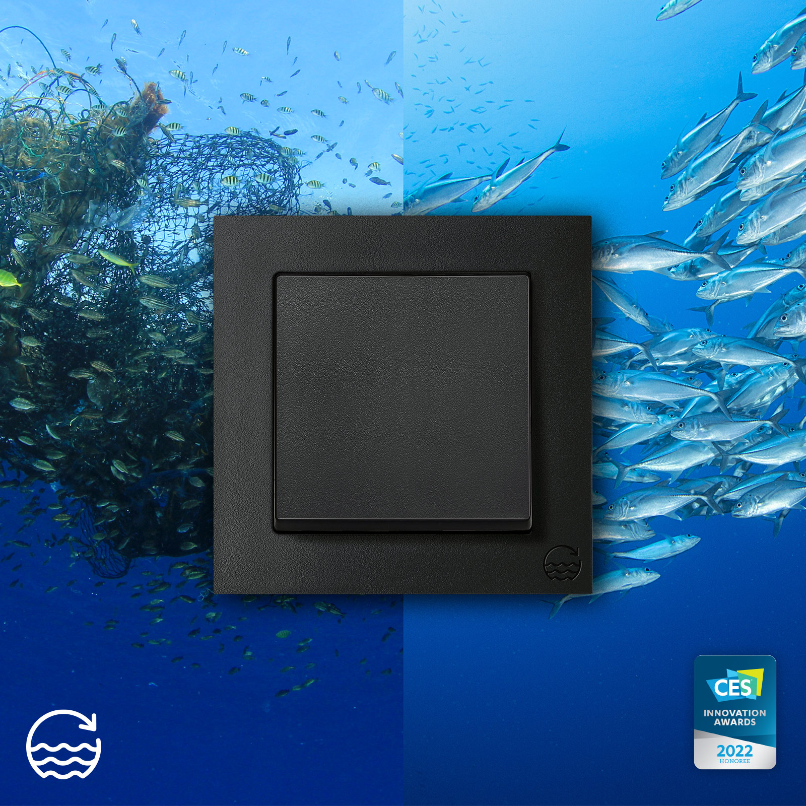 Schalter Und Steckdosen Aus Ocean Plastic Schneider Electric Haucht 