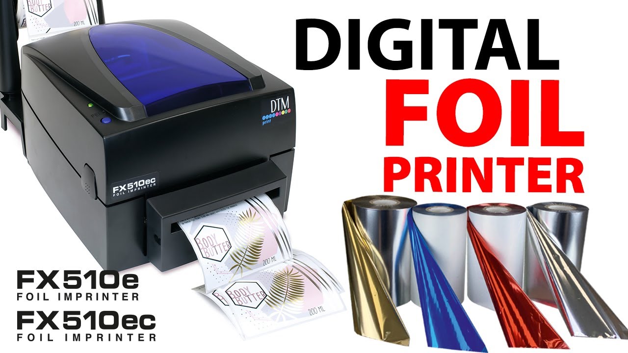 Digital Metallic Foil Printer - DTM FX510e / FX510ec