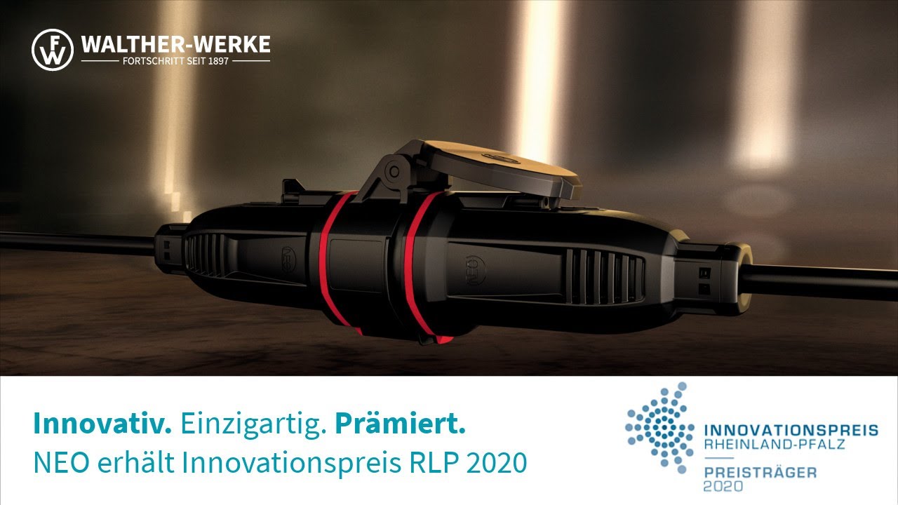 CEE NEO von WALTHER-WERKE erhält den Innovationspreis RLP 2020