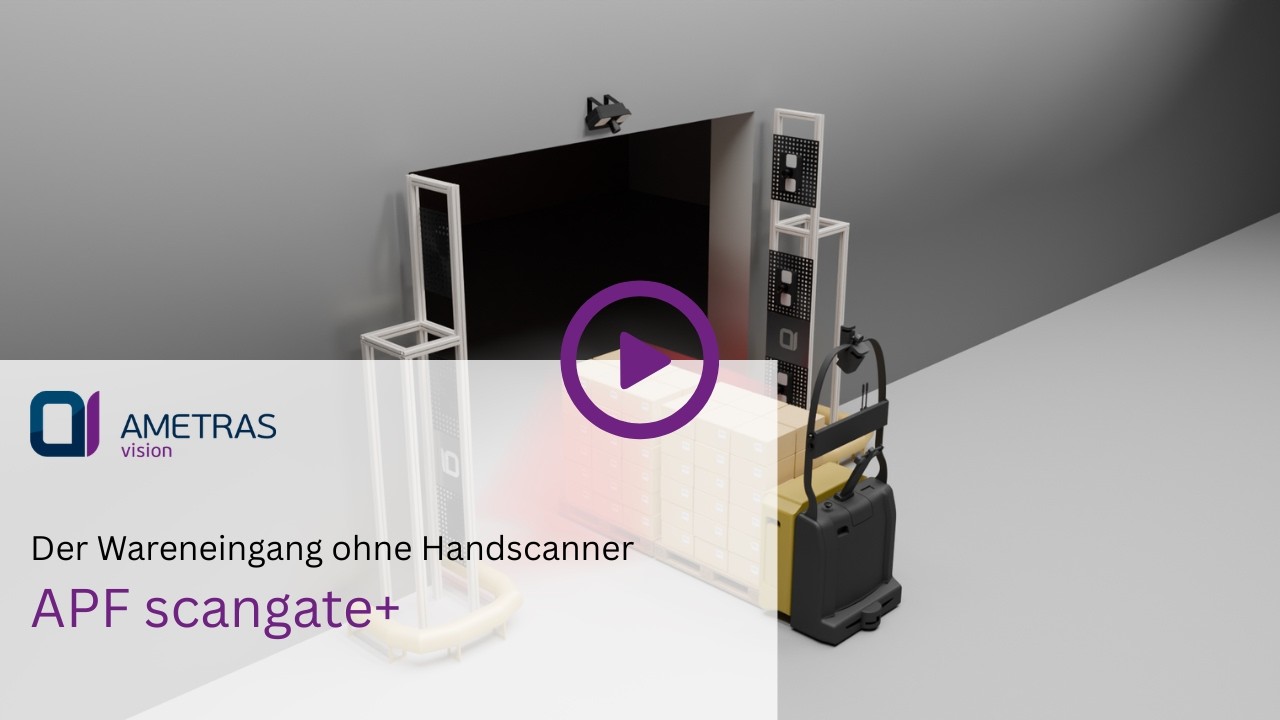 Digitale Wareneingangslösung APF scangate+