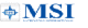 Logo der Firma MSI Technology GmbH