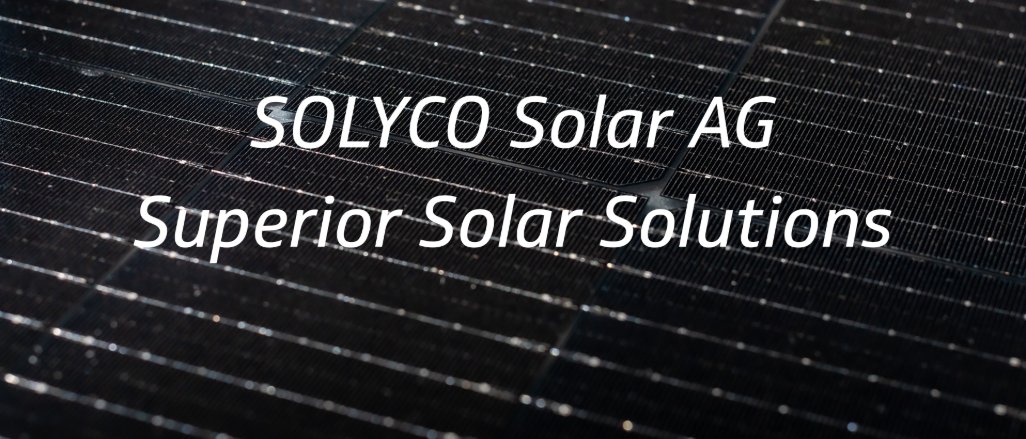 Titelbild der Firma SOLYCO Solar AG