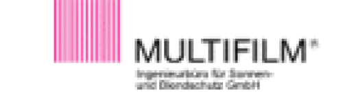 Logo der Firma MULTIFILM® Ingenieurbüro für Sonnen- und Blendschutz GmbH
