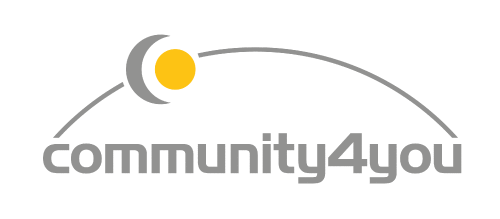 Logo der Firma community4you AG