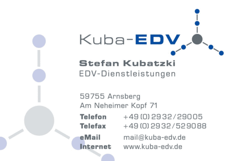 Logo der Firma KUBA - EDV