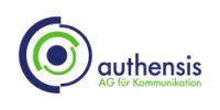 Logo der Firma authensis AG