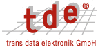 Logo der Firma tde - trans data elektronik GmbH