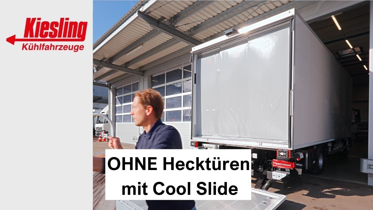 Kühlfahrzeug ohne Hecktüren - mit ATP/FRC