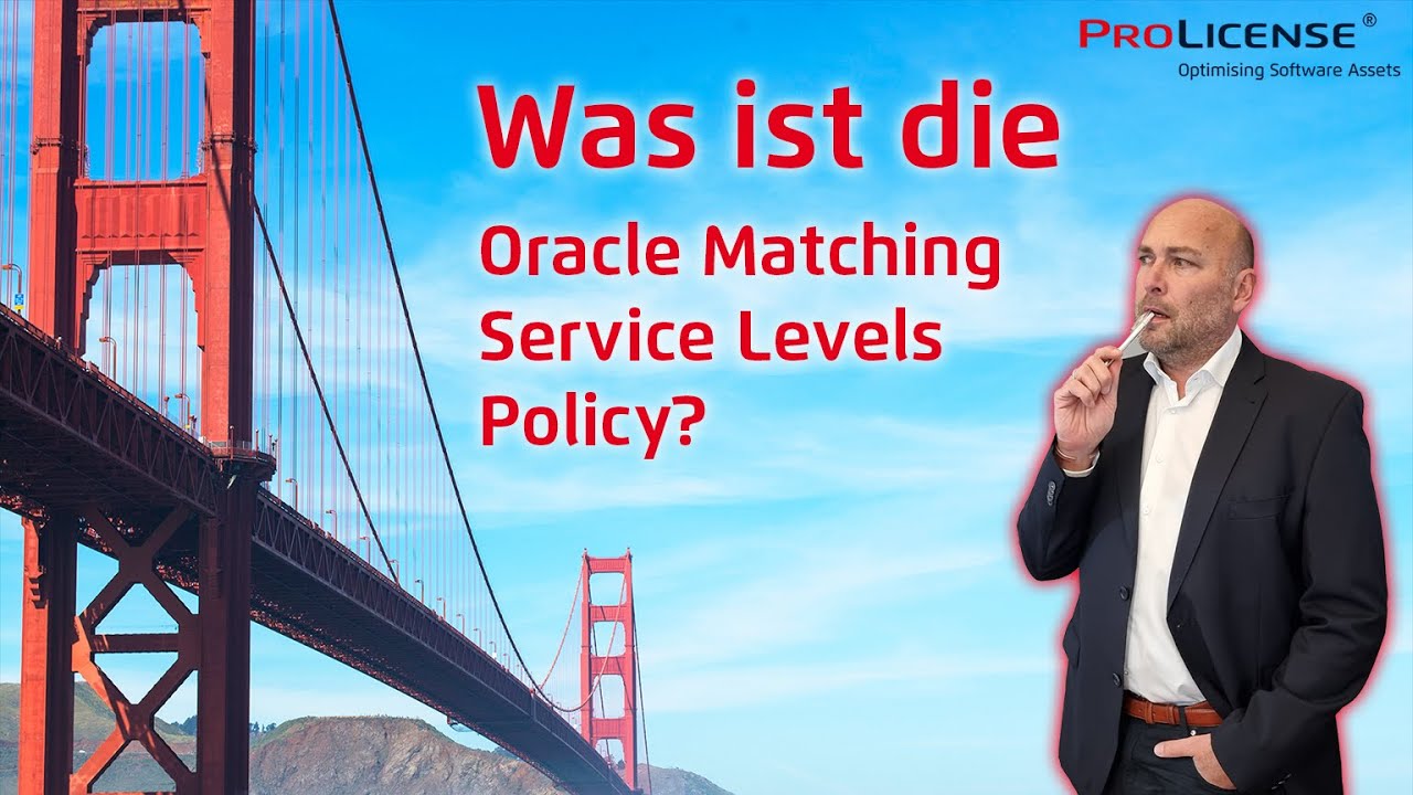 Was ist die Oracle Matching Service Levels Policy?