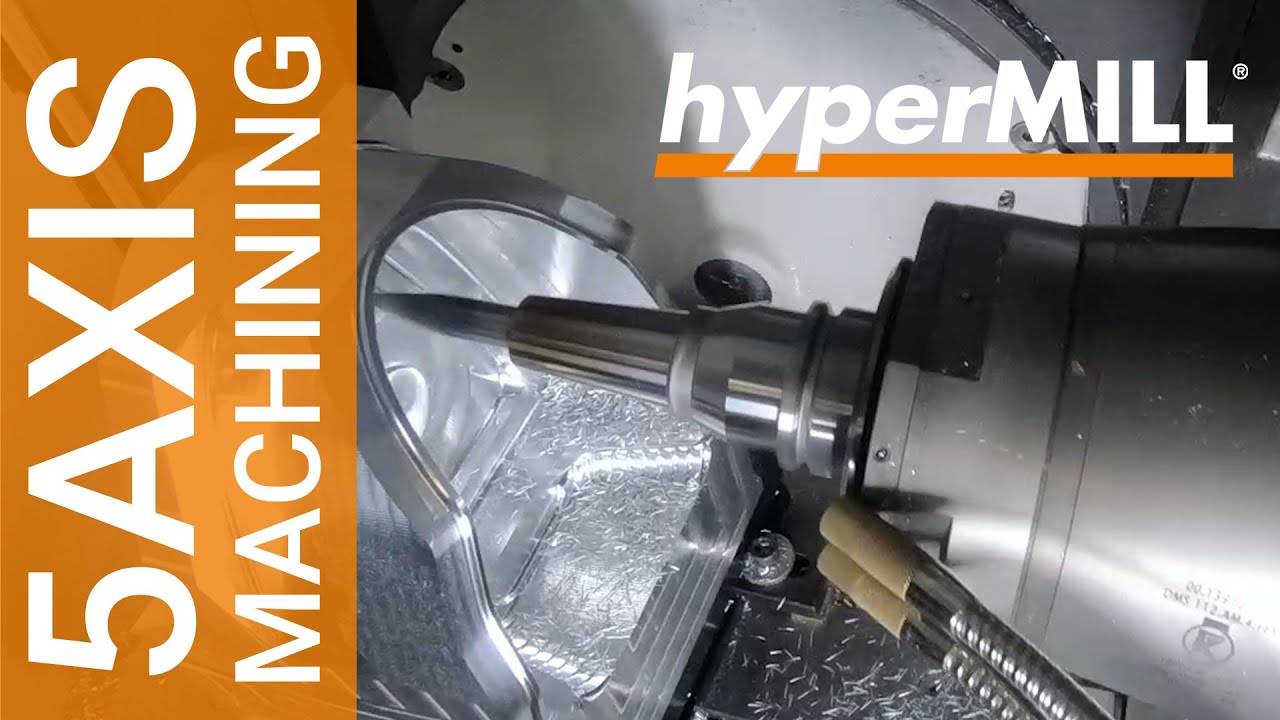 Fully Optimize 5-Axis Machining with hyperMILL!