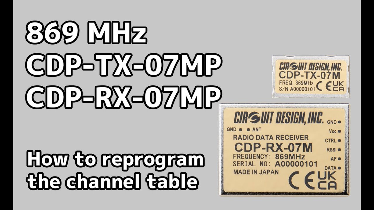 Video CDP-TX/RX-07MP