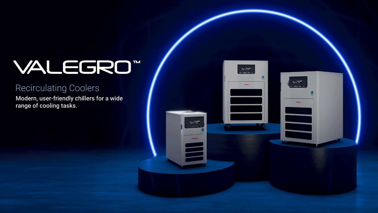 The New VALEGRO Chiller Generation From JULABO | Compact – User-Friendly – Modern