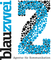 Logo der Firma blauzwei  Agentur für Kommunikation