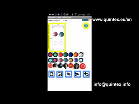 Quintex Ex e control box designer App for Android