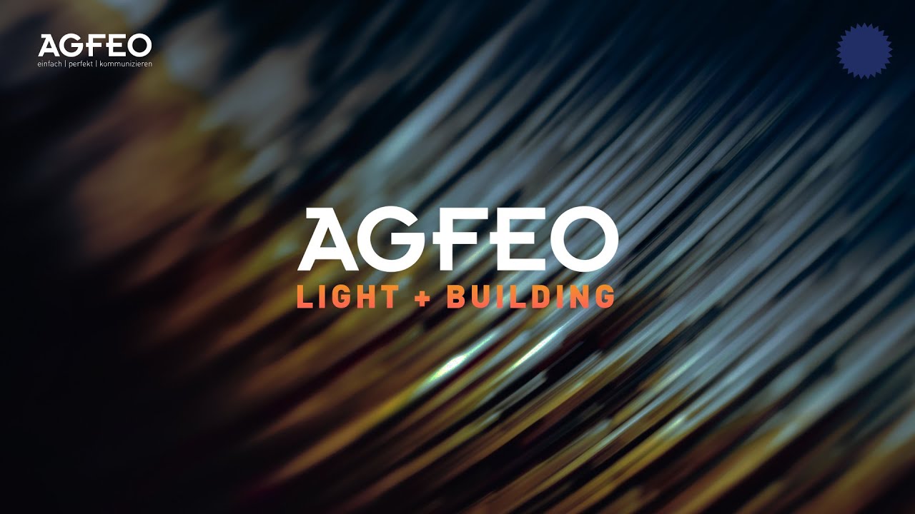 AGFEO auf der light+building 2018