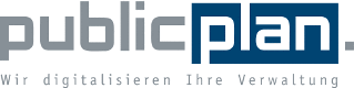Logo der Firma publicplan GmbH