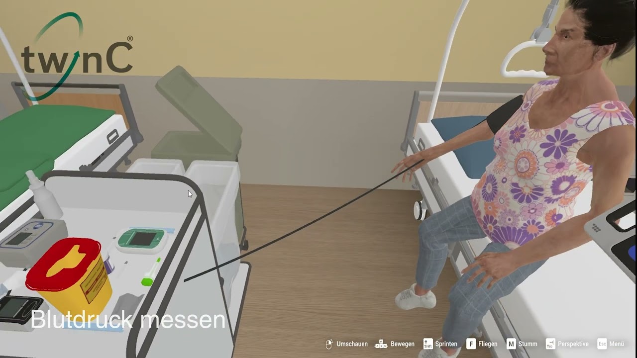 Das virtuelle Patientenzimmer