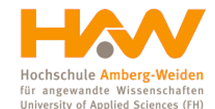 Logo der Firma Fachhochschule Amberg-Weiden