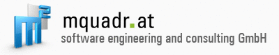 Logo der Firma mquadr.at software engineering and consulting GmbH