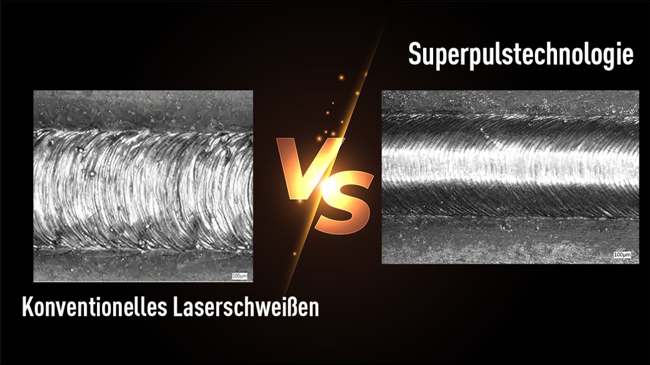 Super Pulse vs. konventionelles Laserschweißen – Der Unterschied