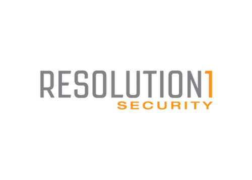 Logo der Firma Resolution1 Security