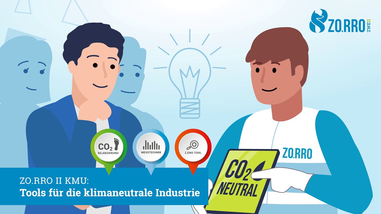 Video ZO.RRO II KMU - Tools für die klimaneutrale Industrie