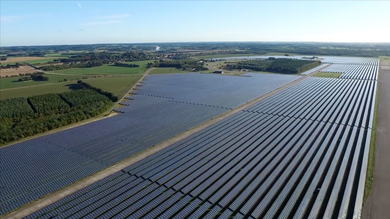 Delta 50.4MW Landmark Solar PV Project in Vandel, Denmark featuring M50A Solar Inverters