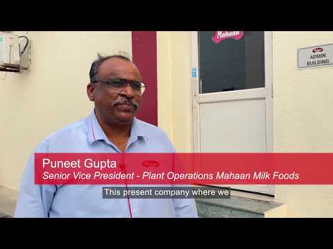 Gericke System at Mahaan Milk Foods in India