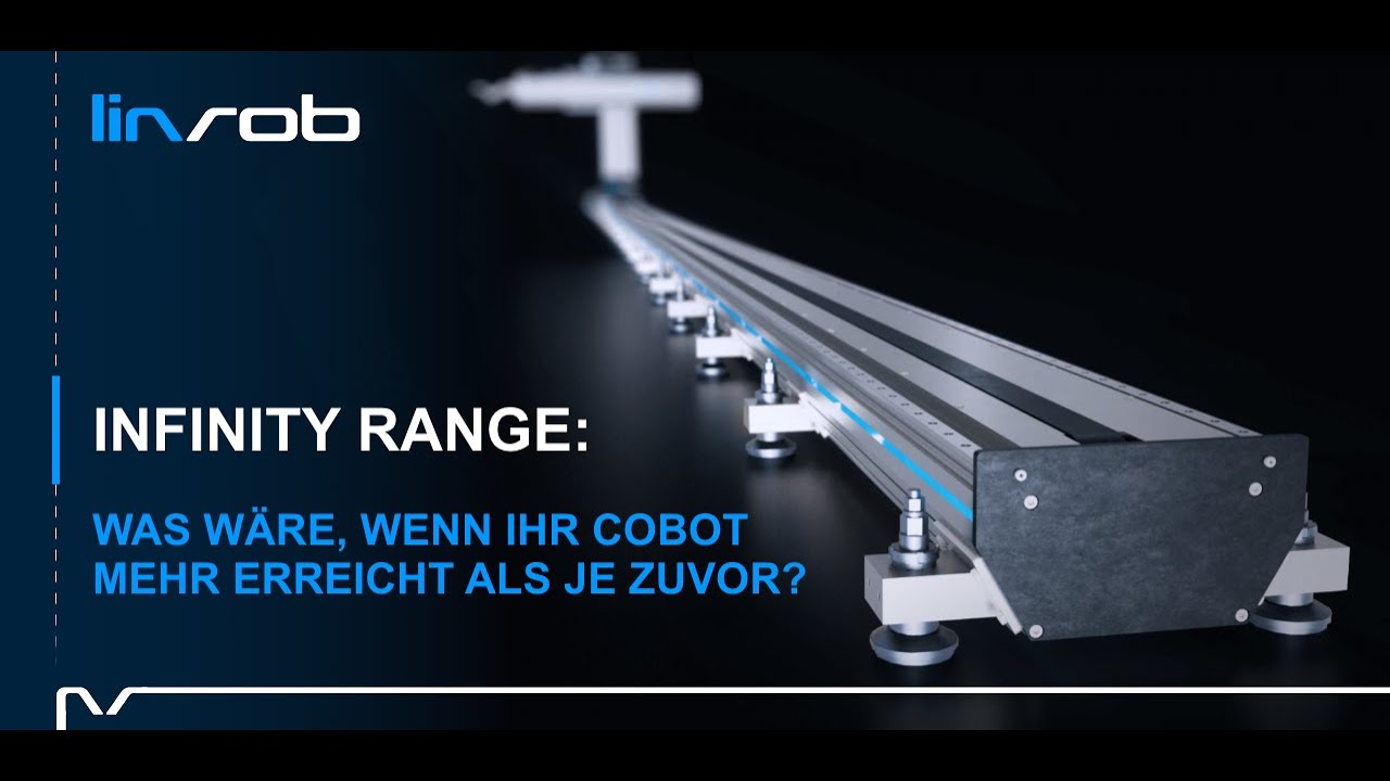 Infinity Range: Linearachse für große Roboter-Arbeitsbereiche