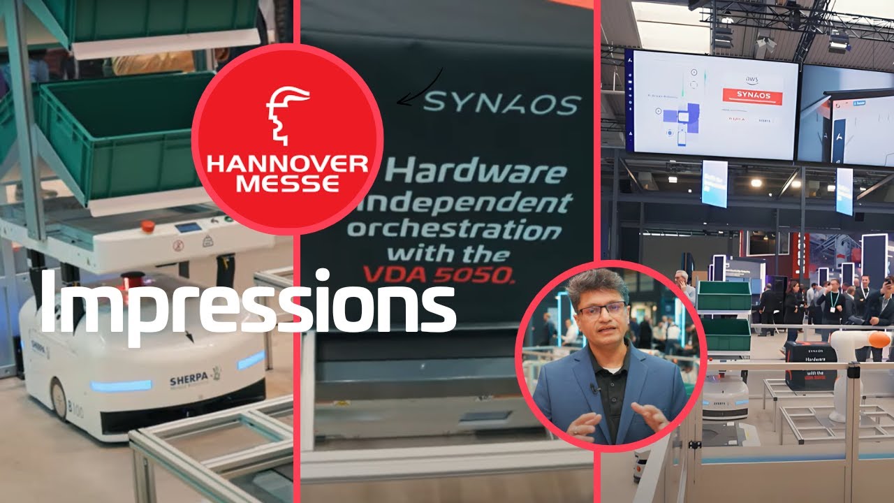 Impressions from Hannover Messe 2025 | SYNAOS & Amazon Web Services (aws)