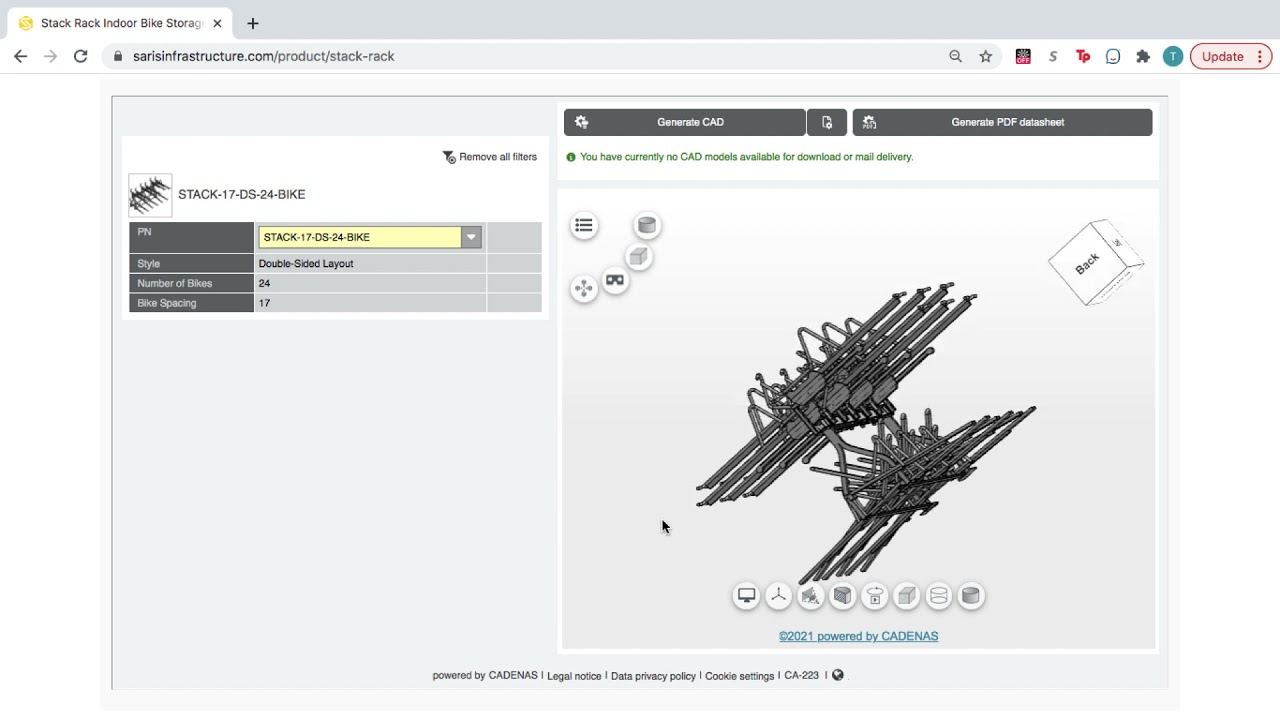 How to Use Saris' all-new 3D Online Configurator with on-demand CAD and BIM models