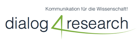 Logo der Firma dialog4research - Kommunikation für die Wissenschaft