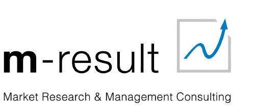 Logo der Firma m-result, Market Research & Management Consulting GmbH