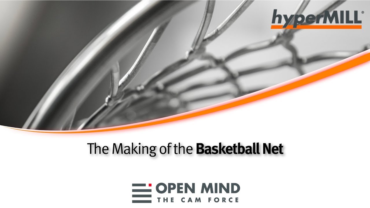 5 Axis Machining: Basketball Net |GROB | OSG |CAM-Software